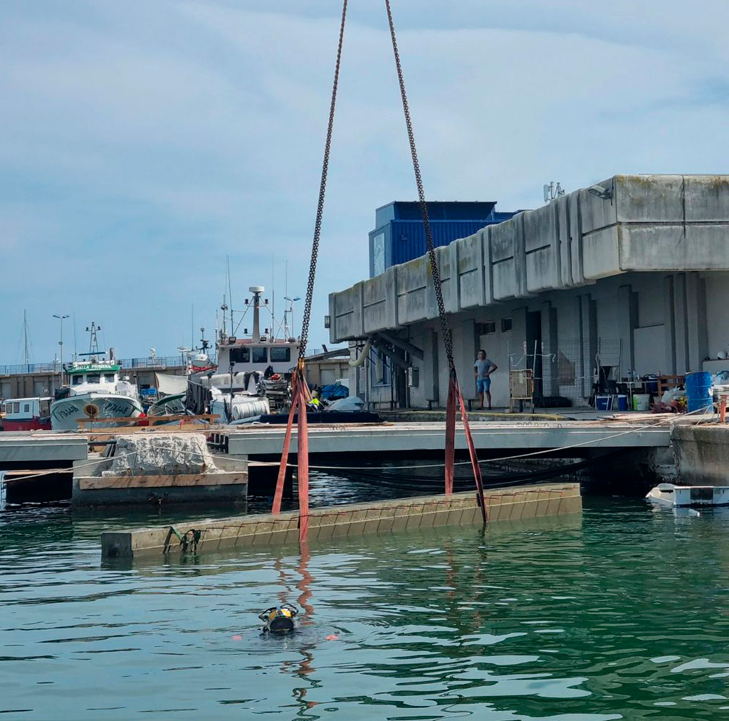 Obra marítima - Mar de Fons