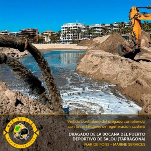 Dragado en el Puerto Deportivo de Salou - Mar de Fons Marine Services_0