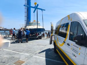 Reflote en el Puerto de La Ràpita - Mar de Fons Marine Services
